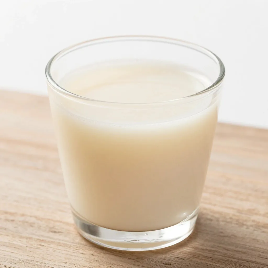 甘酒（米麹から作られた植物性発酵飲料）