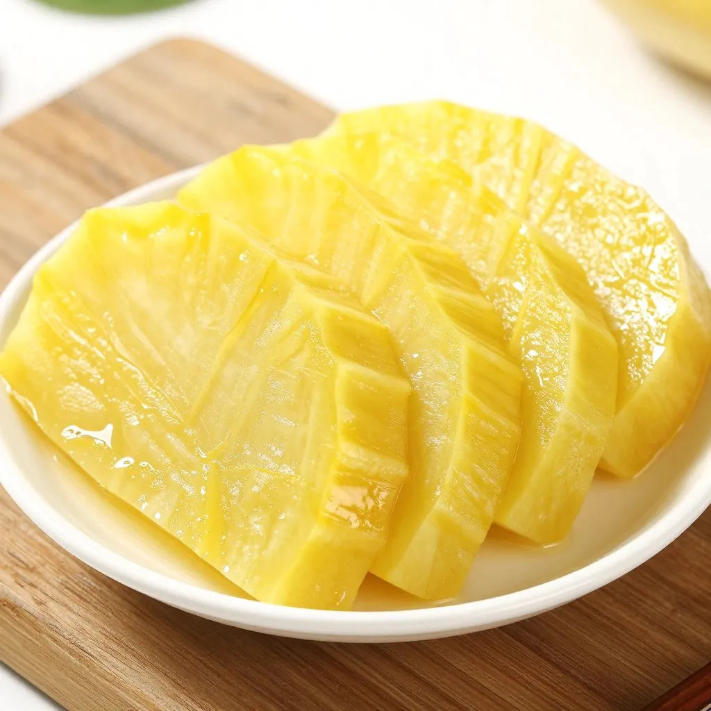 たくあん（大根を漬けた日本の伝統的な漬物）