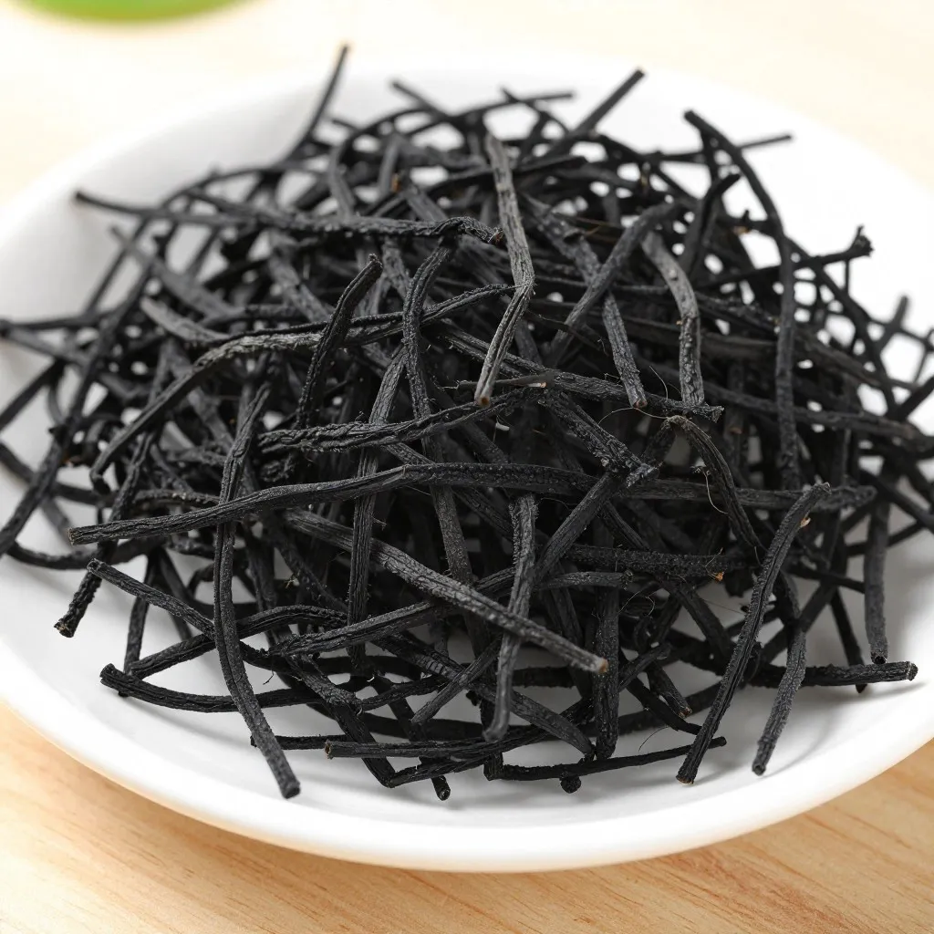 乾燥ひじき（海藻を乾燥させた植物性食品）