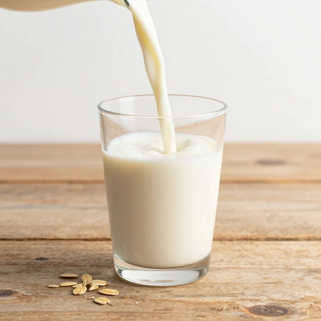 オーツミルク（オーツ麦を原料とした植物性飲料）