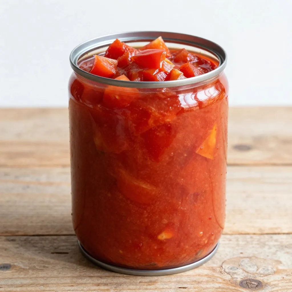 トマト缶（加工された植物性トマト食品）