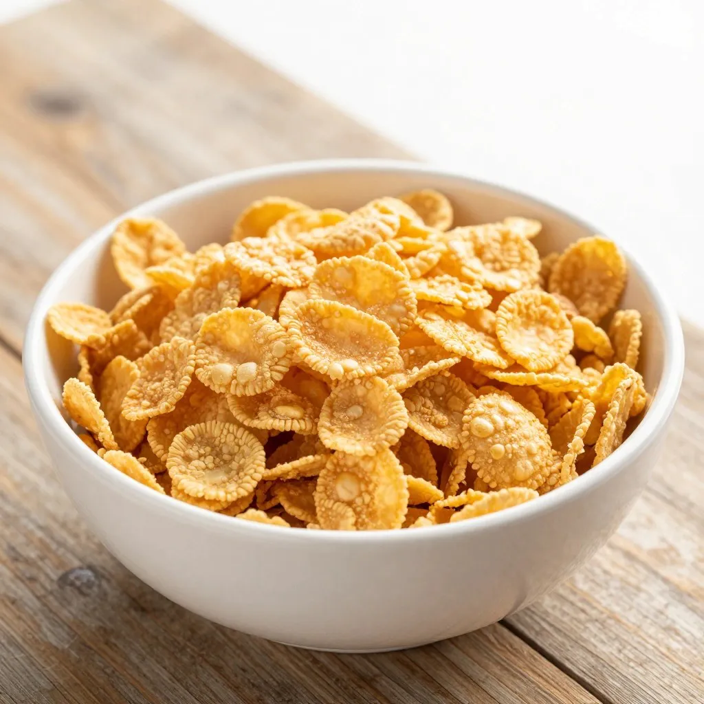 コーンフレーク（トウモロコシを原料とした加工食品）