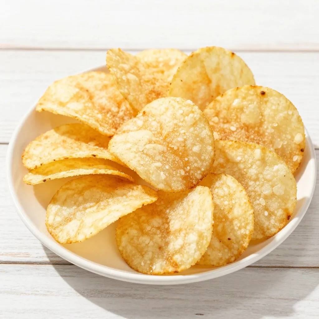 ポテトチップス（じゃがいもを原料とした加工食品）