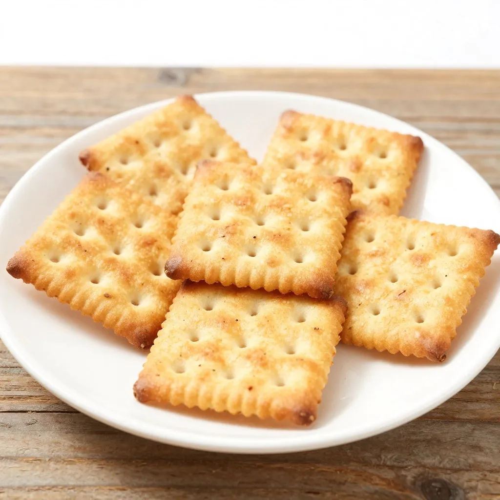 クラッカー（小麦粉を原料とした加工食品）