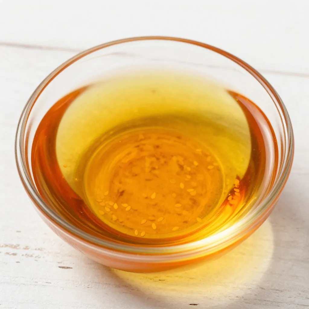 ごま油（ごまを原料とした植物性食用油）