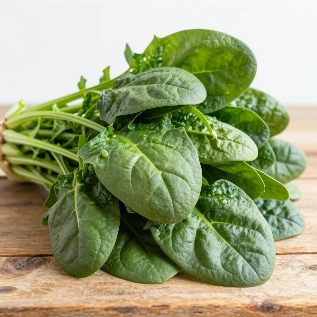 ほうれん草（植物性の葉物野菜）