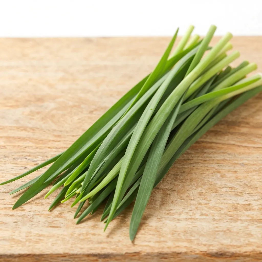 にら（植物性の葉野菜）