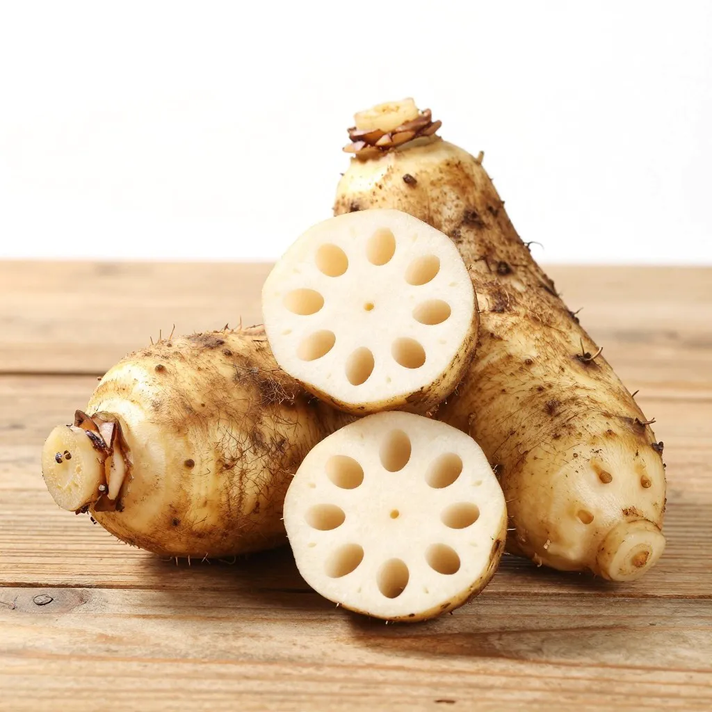 れんこん（植物性の根茎野菜）