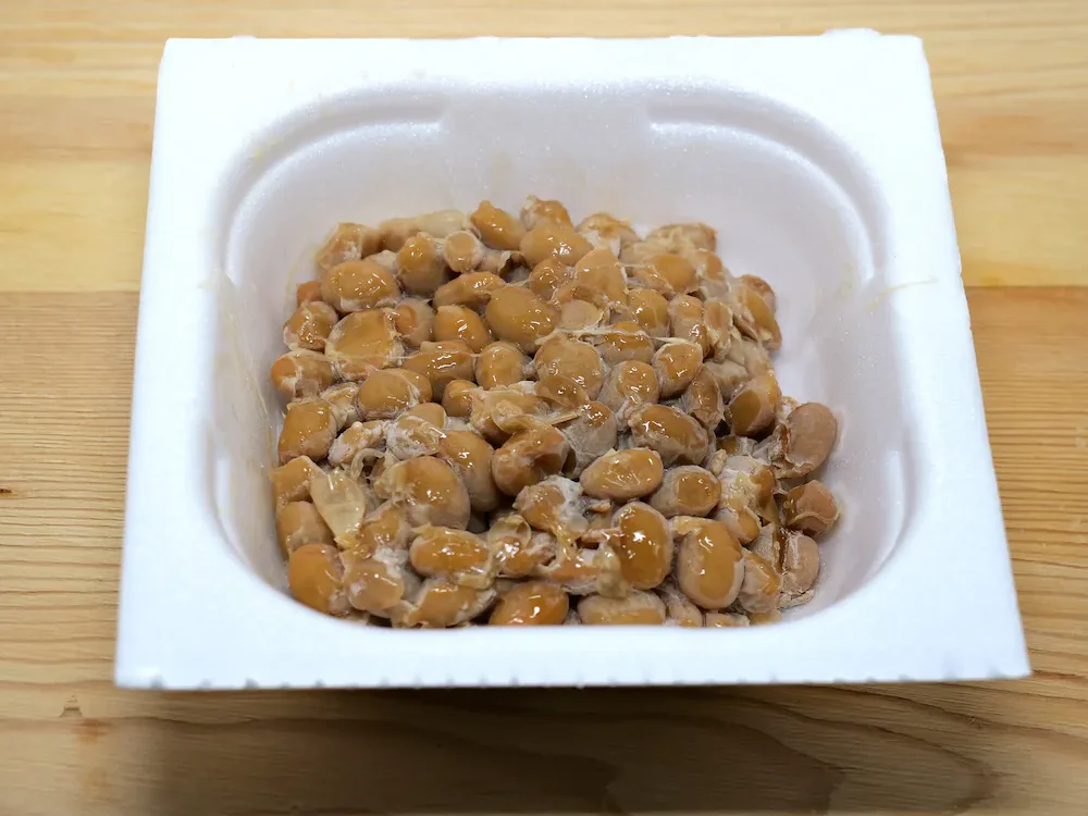 納豆（大豆を原料とした発酵食品）