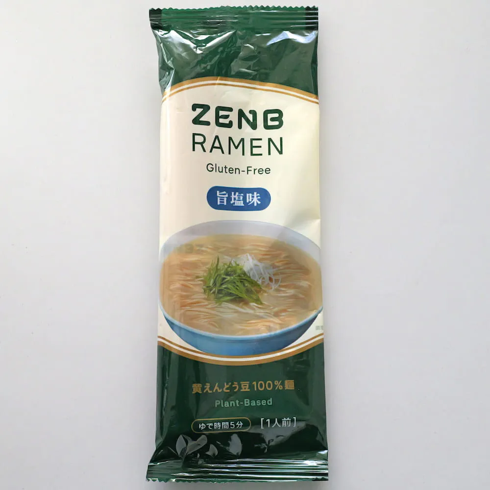 ゼンブラーメン 旨しお（植物性原料のみ使用の塩ラーメン）