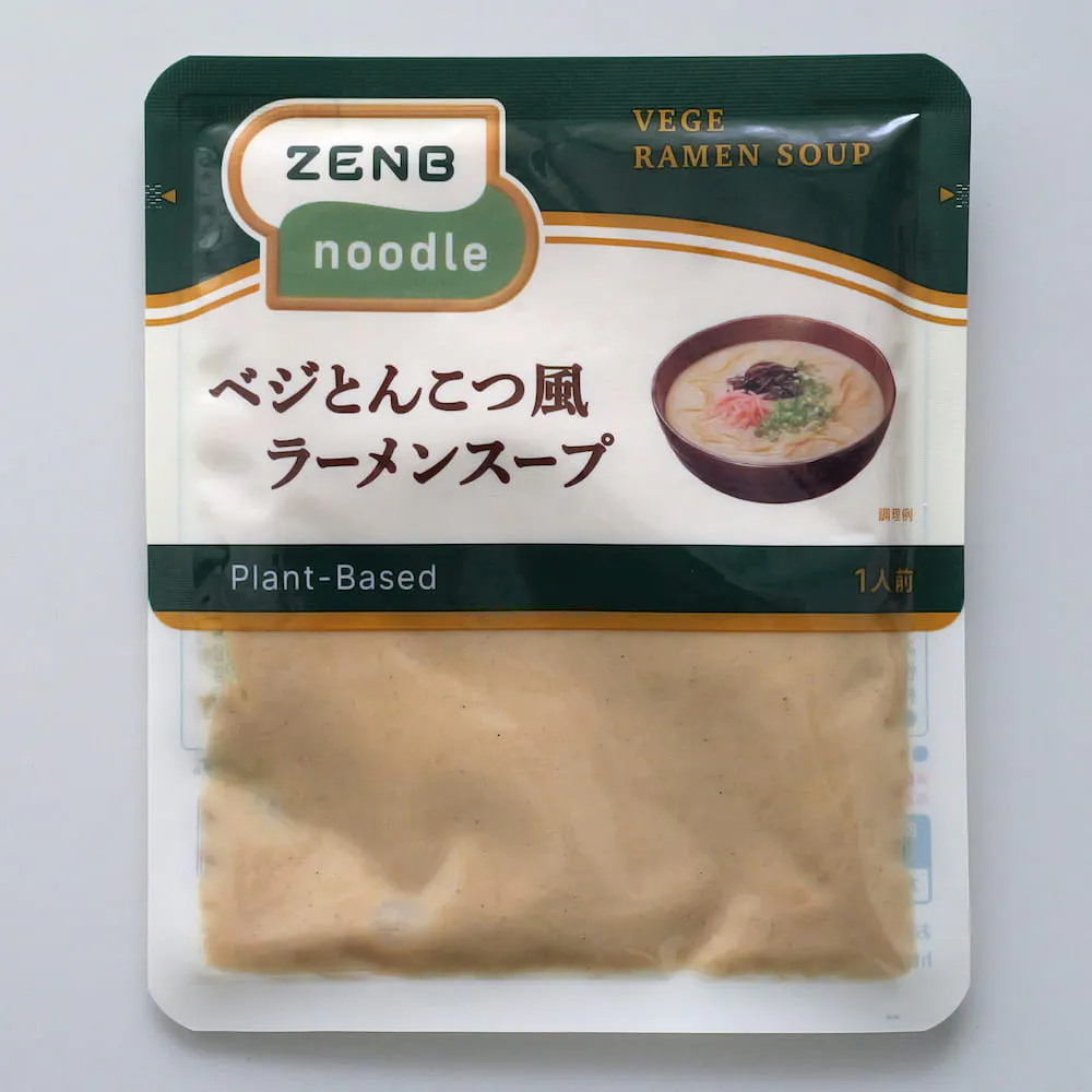 とんこつ風ラーメンスープ（植物性原料のみ使用のとんこつ風ラーメンスープ）