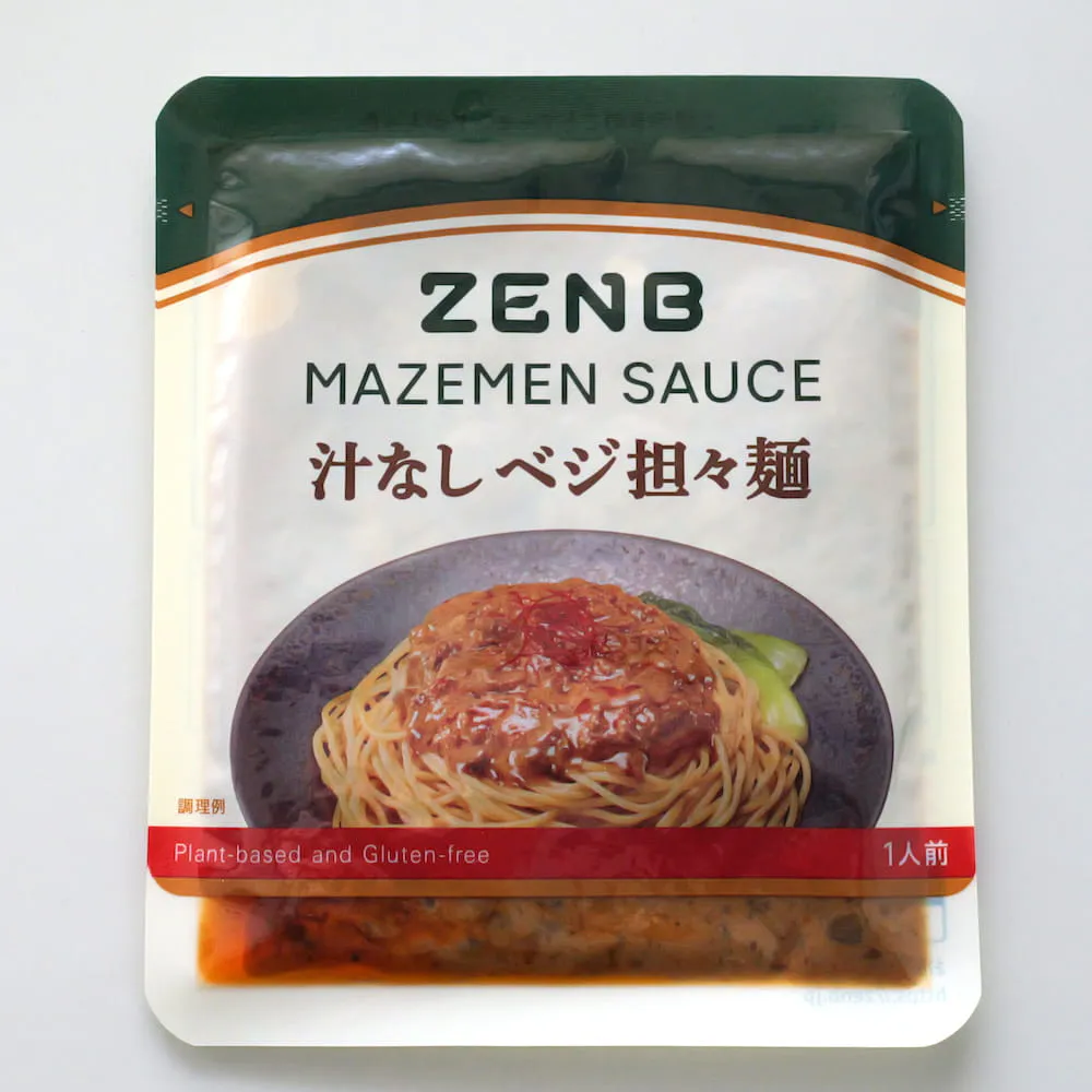 汁なし担々麺の素（植物性原料のみ使用の担々麺用ソース）