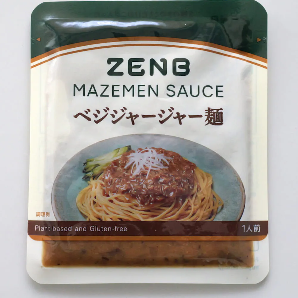 ジャージャー麺の素（大豆ミートを使用した植物性ジャージャー麺ソース）