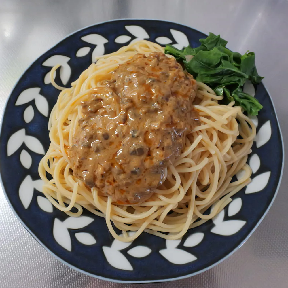 汁なし担々麺の素の完成品