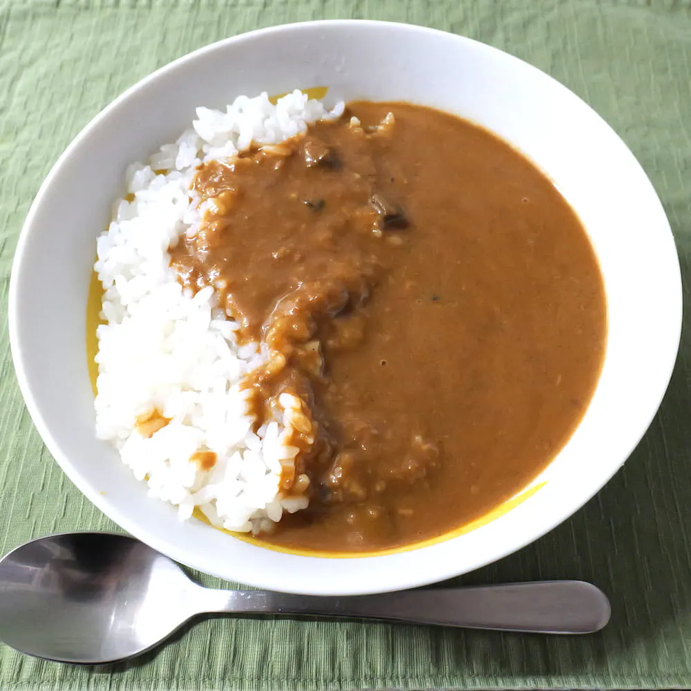 じっくり煮込んだ欧風カレーの完成品